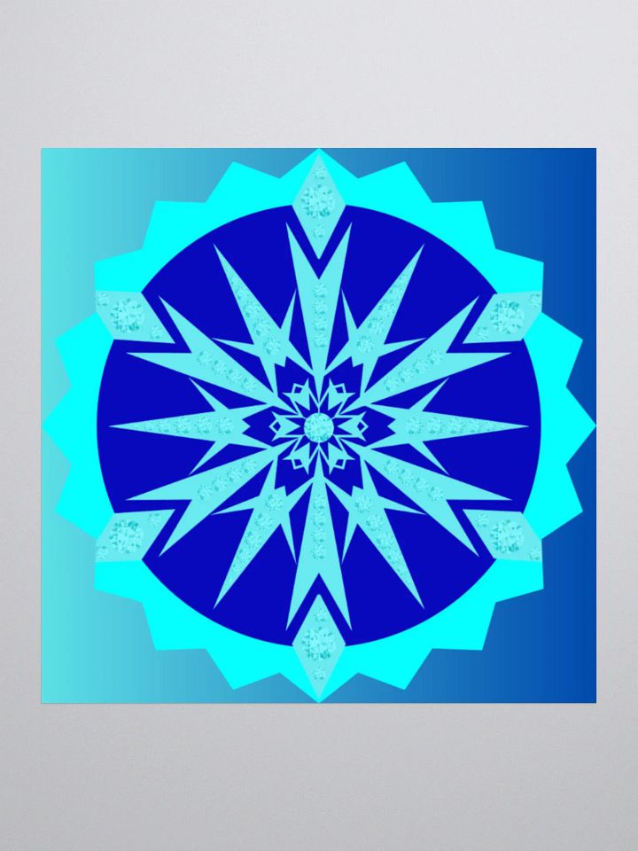 snowflake Kiss Cut Stickers product image (1)