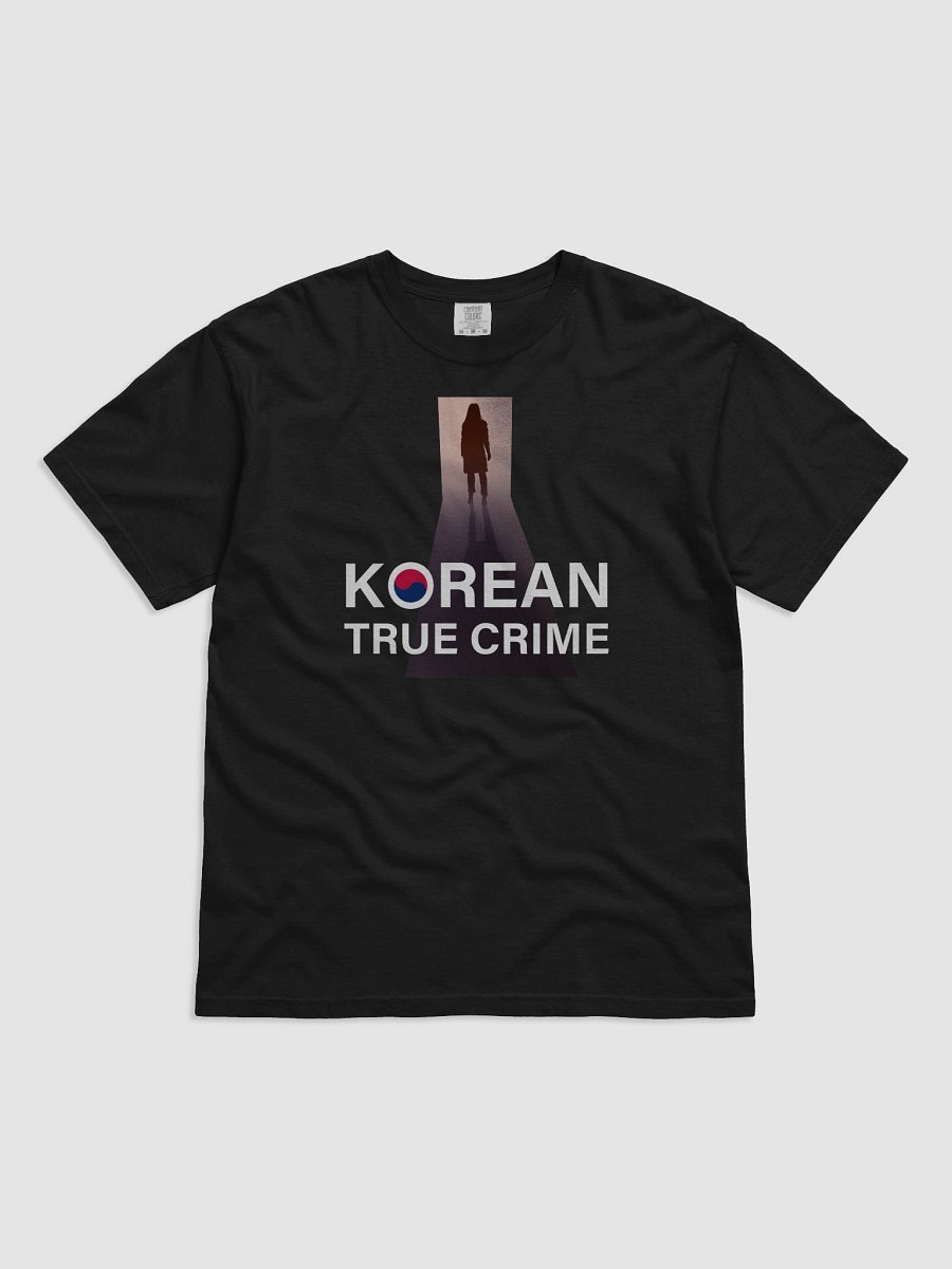 Korean True Crime Logo (Comfort Colors Garment-Dyed Heavyweight T-Shirt) product image (1)