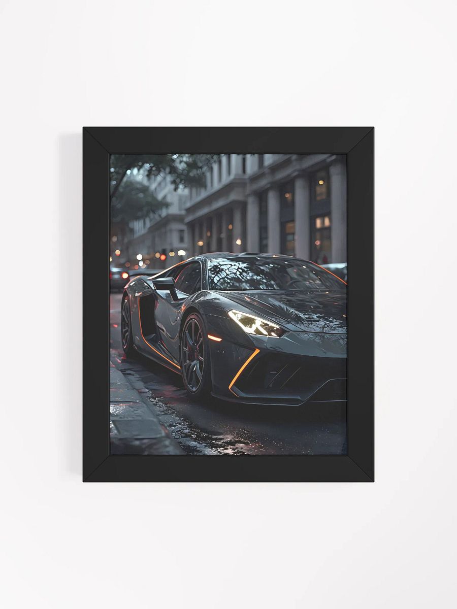 Sleek Sports Car: Urban Elegance Matte Poster product image (5)