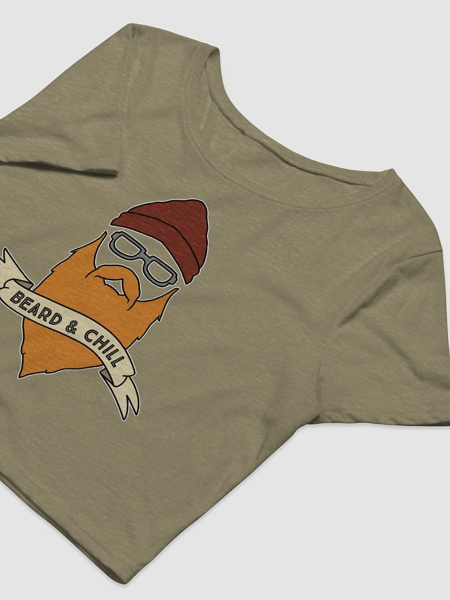 Beard & Chill Crop Top product image (8)