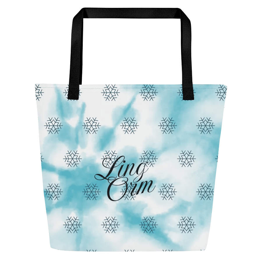 LingOrm Cartoon Design Christmas Large Tote Bag w/ Pocket product image (7)