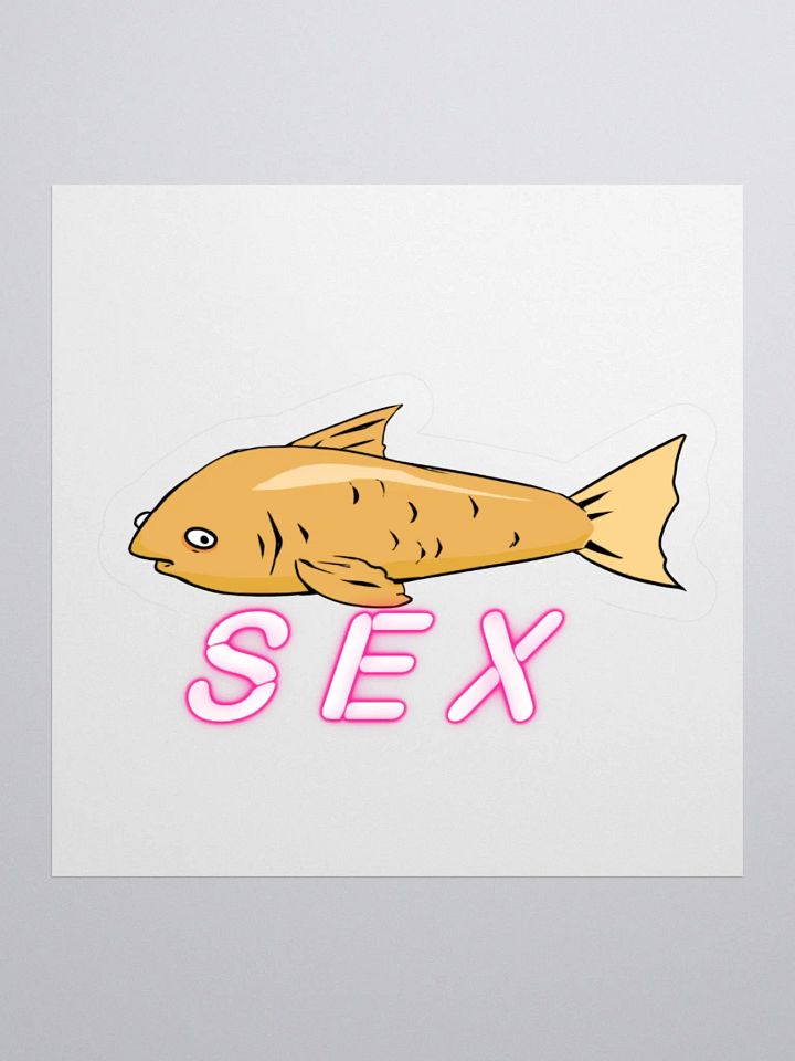 legally distinct sex fish sticker product image (2)