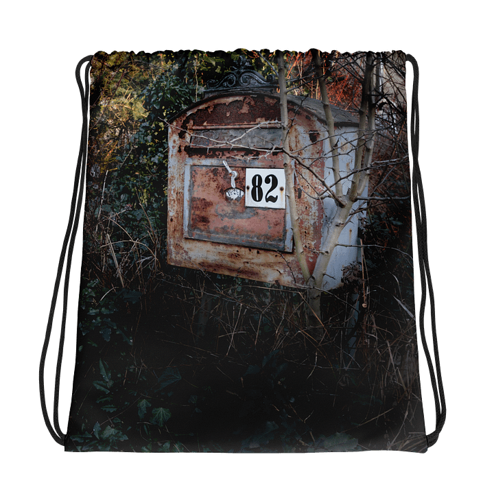 Rucksackbeutel mit Kordelzug - Rostiger Briefkasten product image (1)