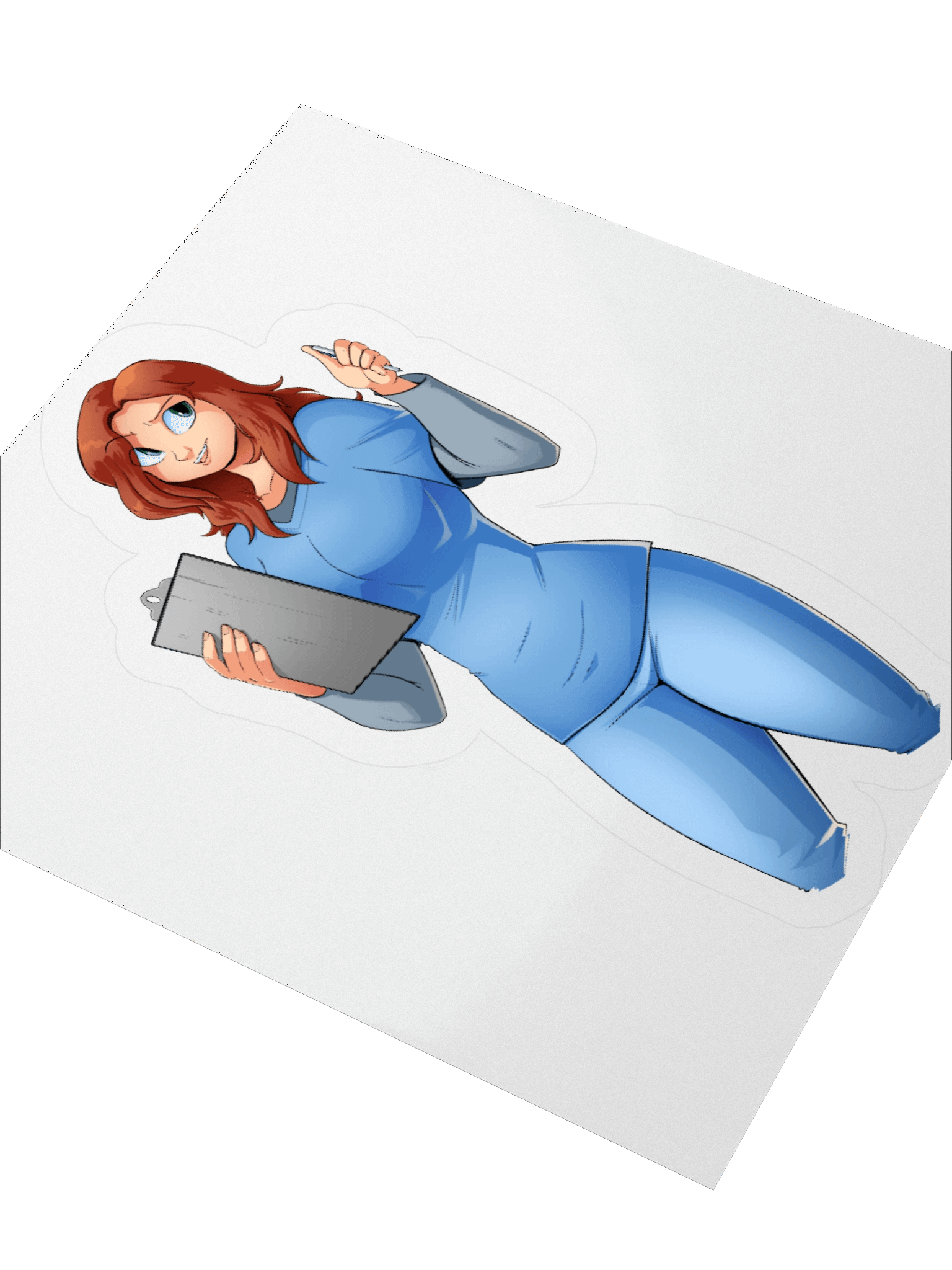 Claire Render Sticker product image (9)