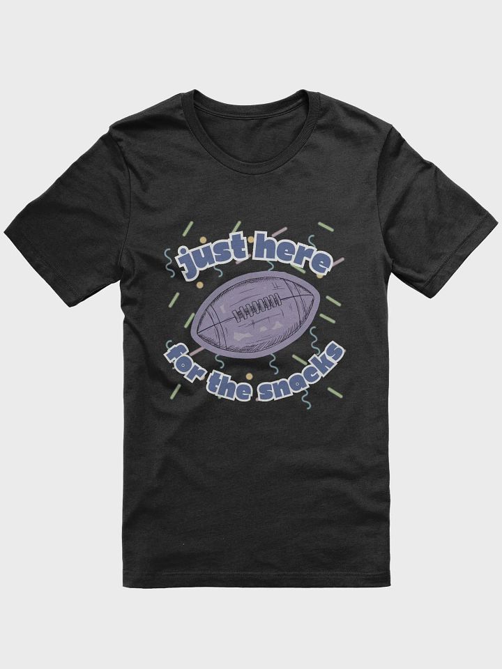 Just Here for the Snacks Football Short-Sleeve Tee product image (11)