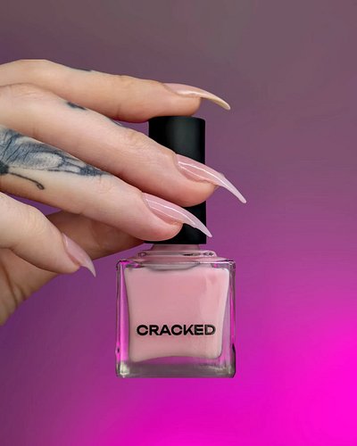 [gift] i have 3 broken nails but refuse to cut the rest down so I use plastic tips and file them down to look as natural as p...