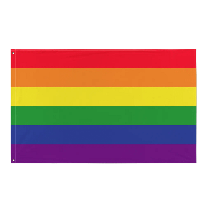 Rainbow Pride Flag = 6-Color = 1979 product image (1)
