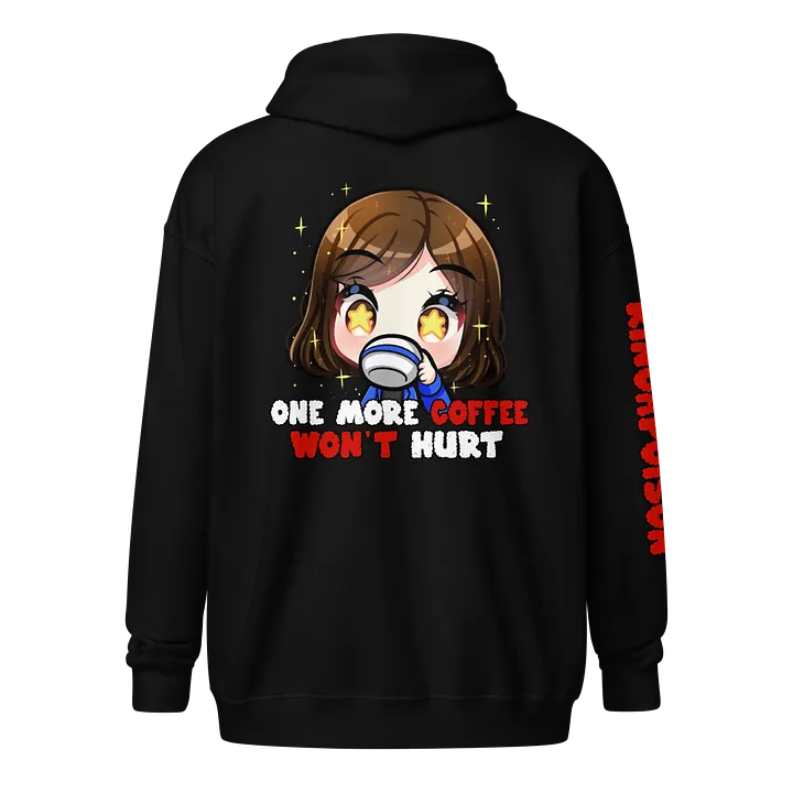 One More Coffee - Zip Up Hoodie product image (6)