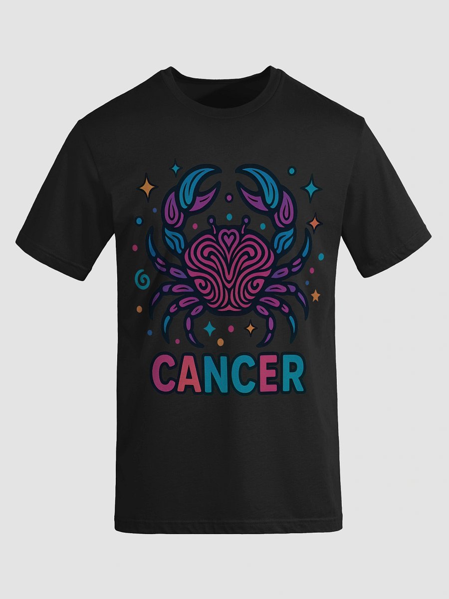 Cancer Zodiac Sign T-Shirt – Intuitive & Artistic Psychedelic Design 1 product image (8)