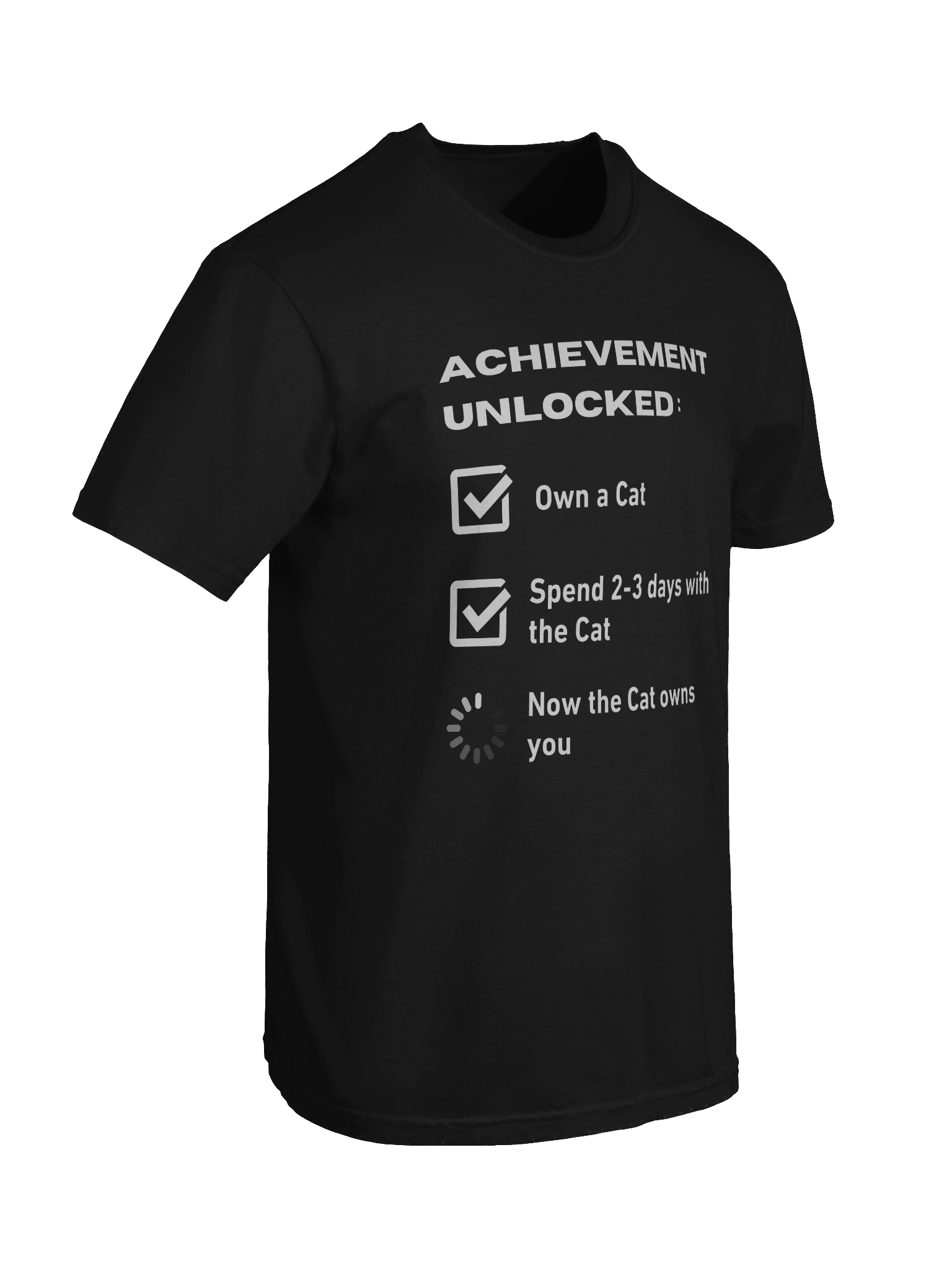 Achievement Unlocked Cat Edition-Tee product image (41)