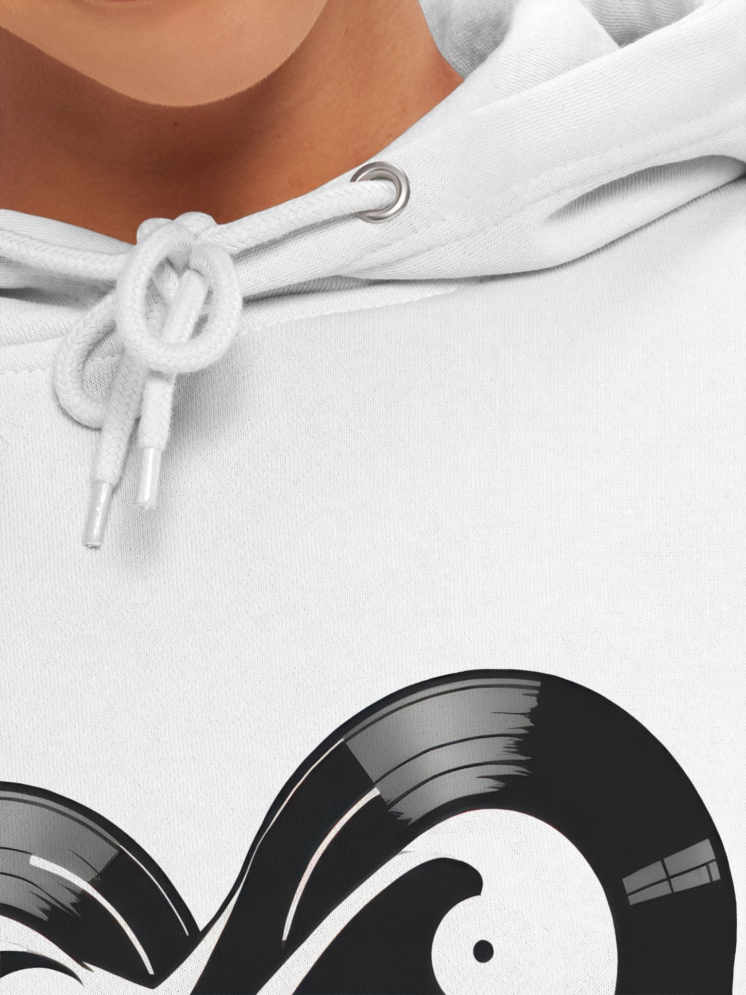 Vinyl Infinity Symbol Art Print Hoodie product image (7)