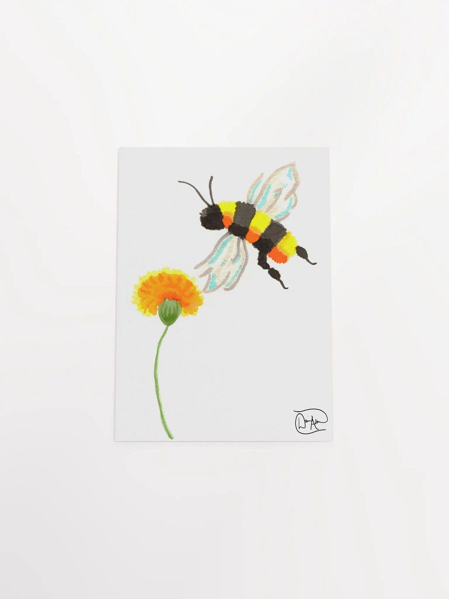 Beebert & The Dandelion Watercolour Print product image (4)