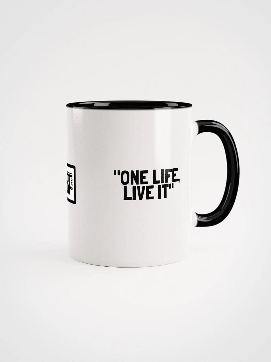 8T Sips Positive Vibes White Glossy Mug product image (4)