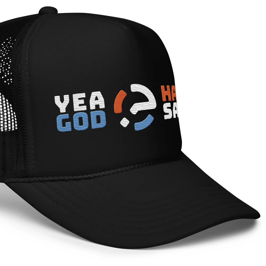 Yea God Hath Said - Embroidered Cap Black product image (5)