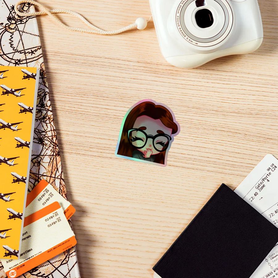 Poe Giggles Sticker product image (7)