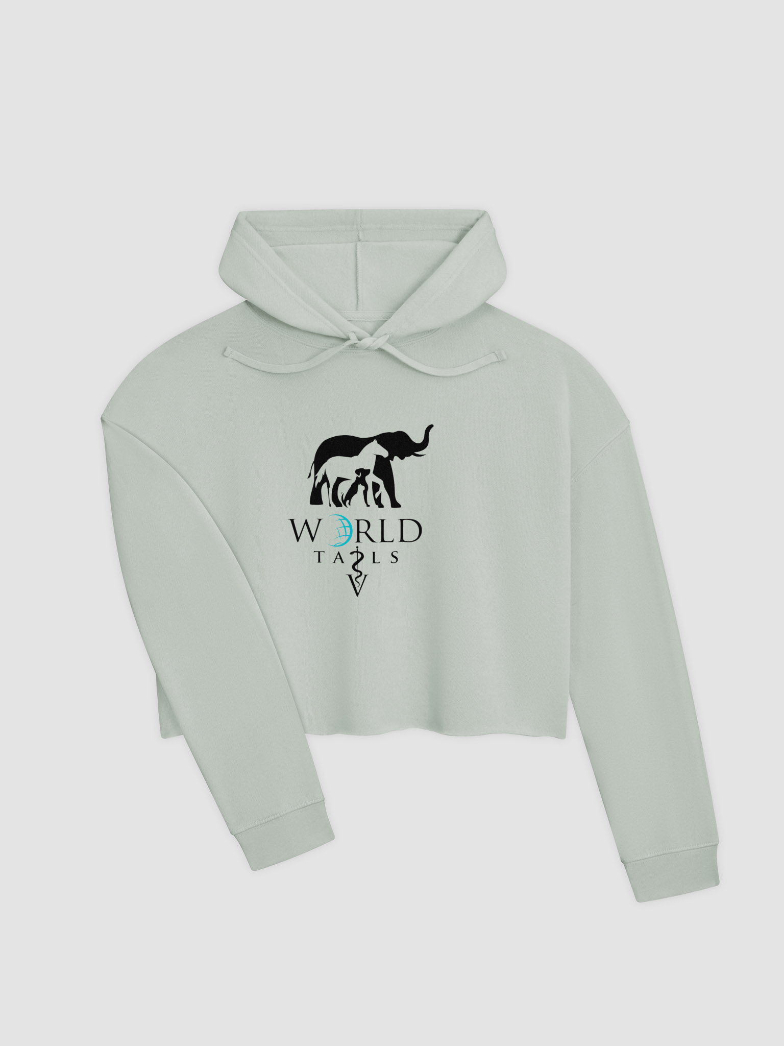 Logo Cropped Hoodie product image (3)