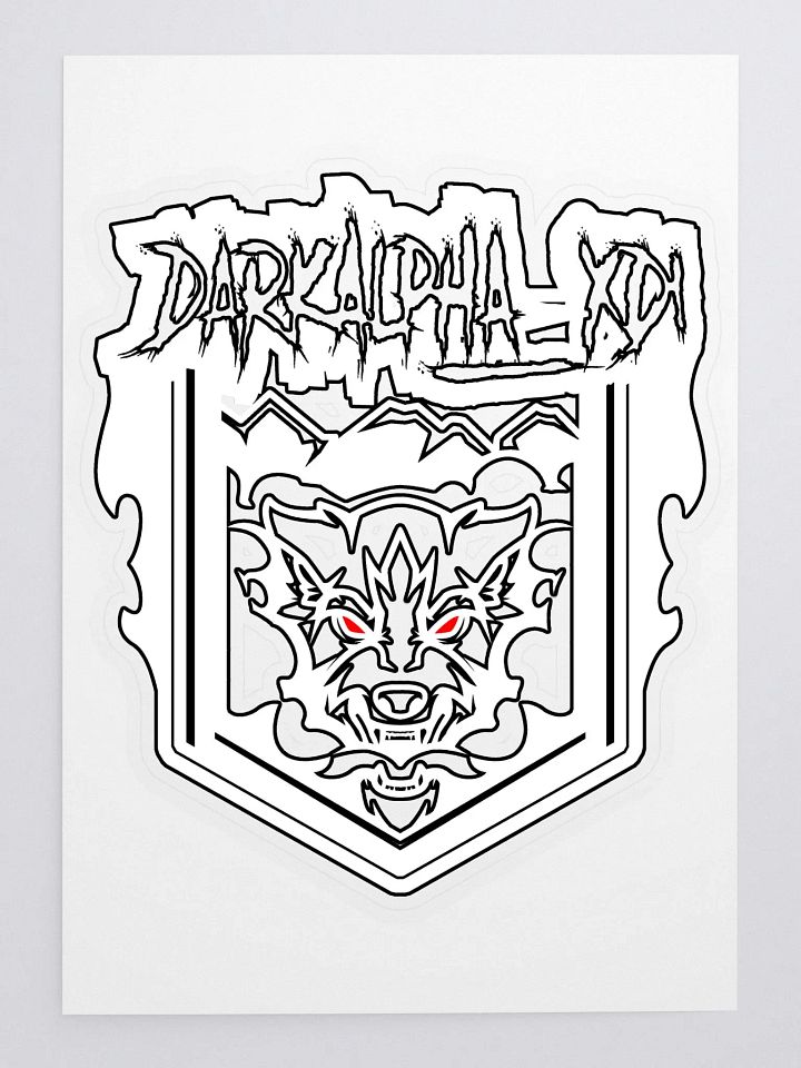 DarkAlpha Premium Sticker product image (1)