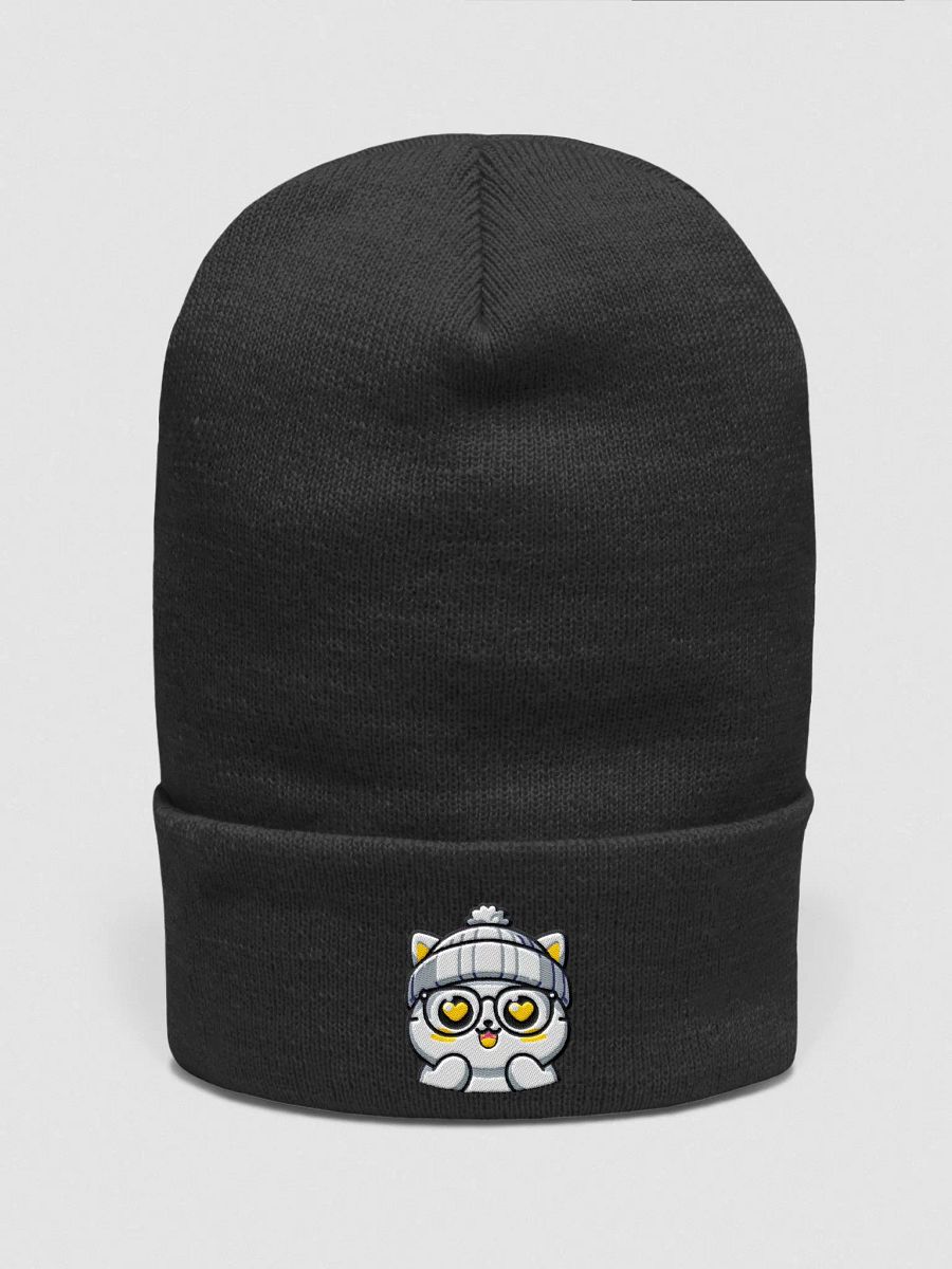 Pom-Pom Cat Knit Beanie product image (2)