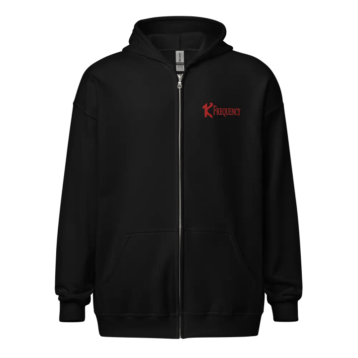 1K Frequency Zipped Hoodie (Embroidered) product image (2)