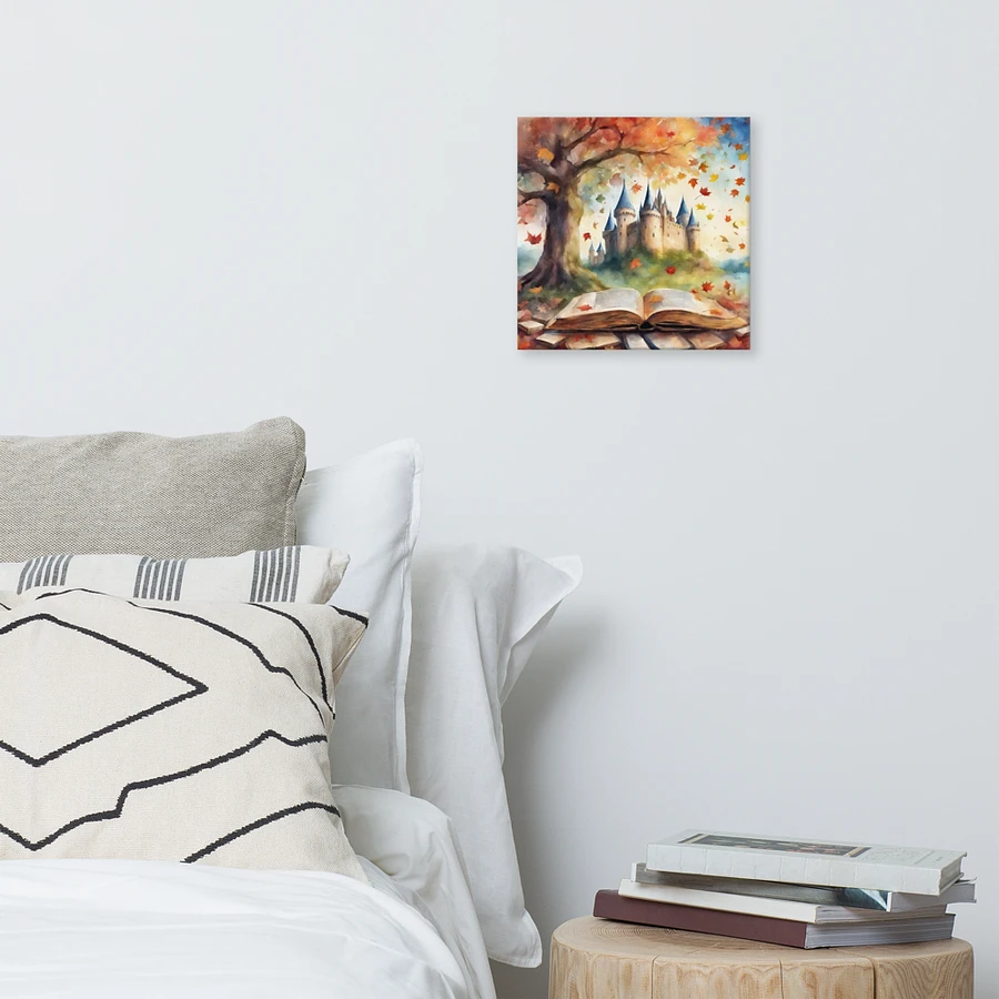 Open Book And Castle Watercolour Wall Art product image (6)