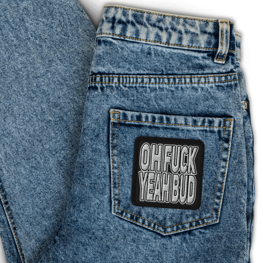OH F#%K YEAH BUD Patch product image (3)