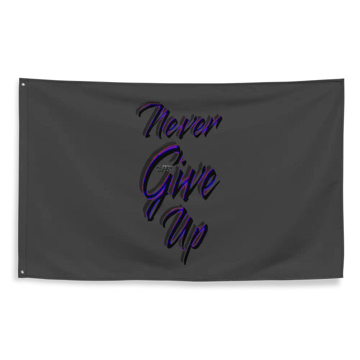 Never Give Up - Eclipse - Flag product image (2)