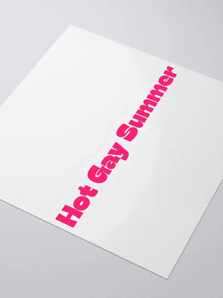Hot Gay Summer Sticker product image (9)