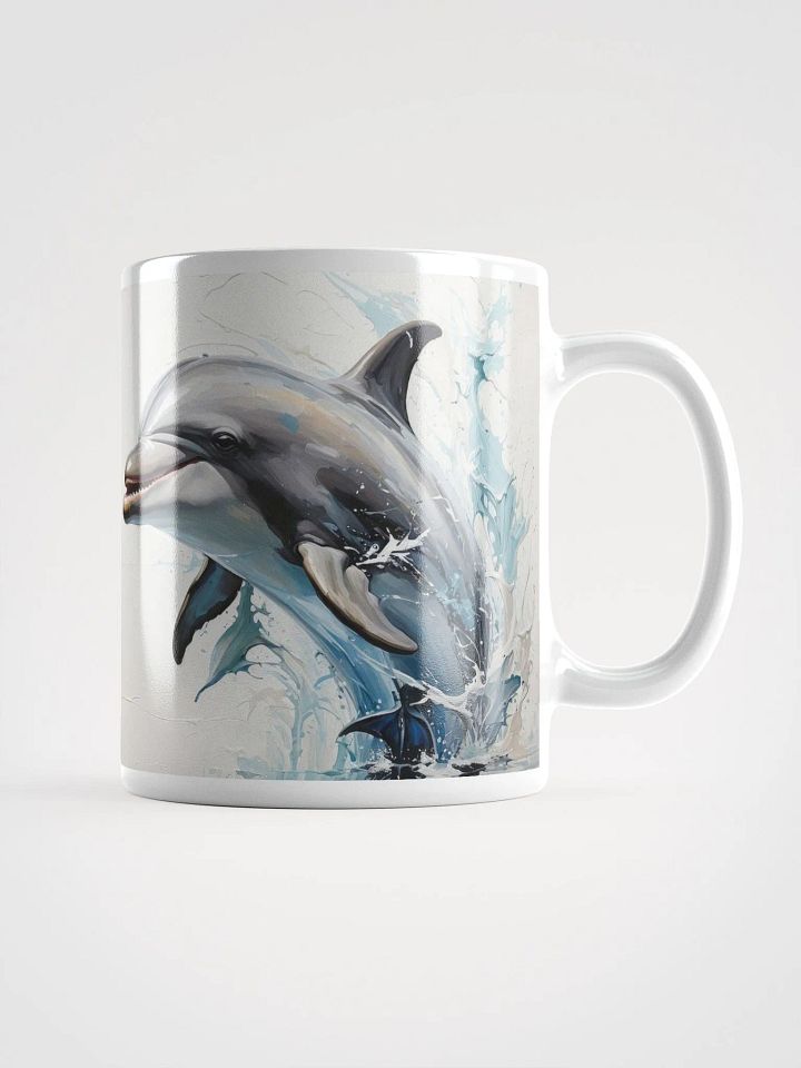 Deep Blue Dream Dolphin Mug product image (1)