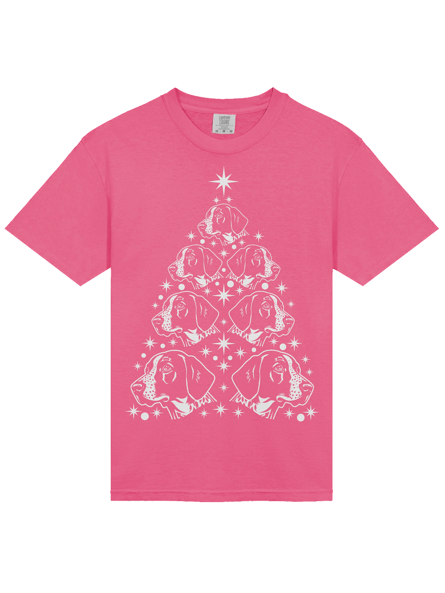 German Shorthaired Pointer(2) Christmas Tree T-Shirt product image (43)