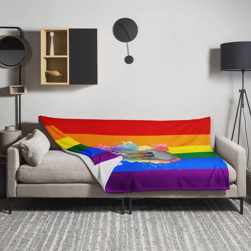 Rainbow Pride Fox Blanket (2023) product image (11)
