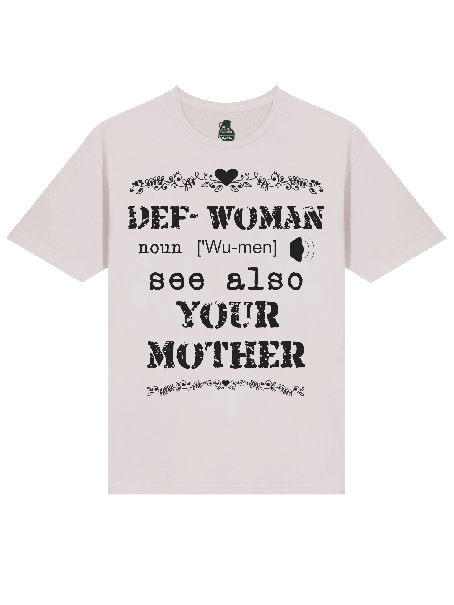 Definition of a Woman T-shirt product image (23)