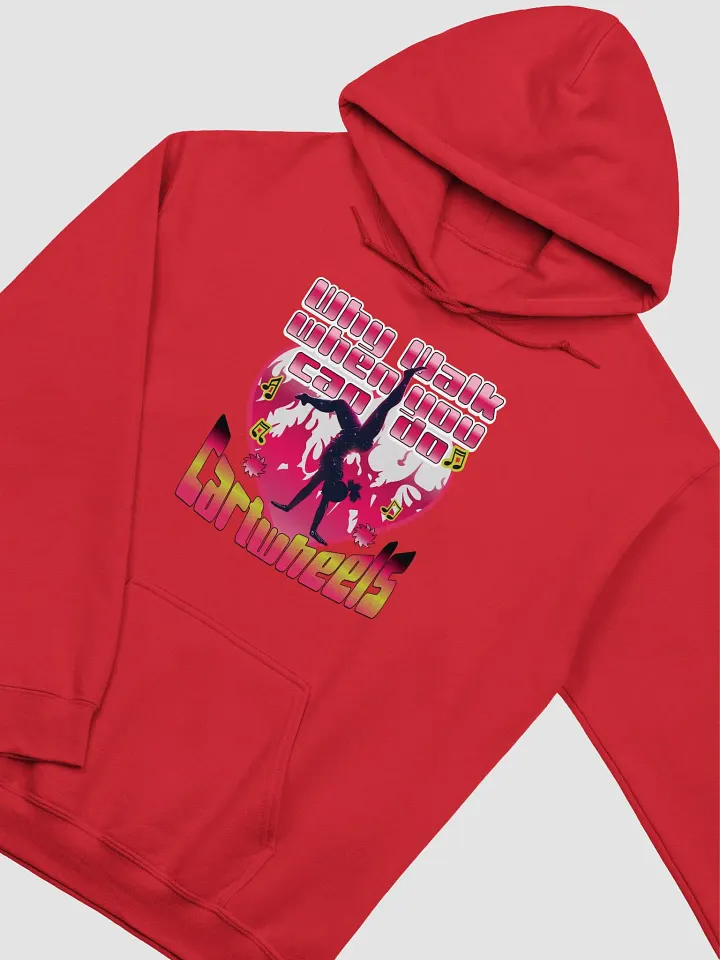 Why Walk When You Can Do Cartwheel Heartbeat Hoodie product image (16)
