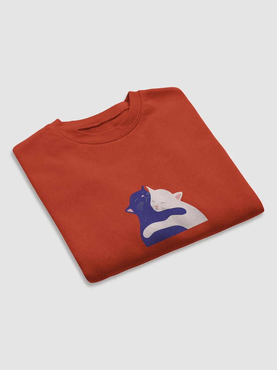Kitties Hug Women's Crop Sweatshirt product image (19)