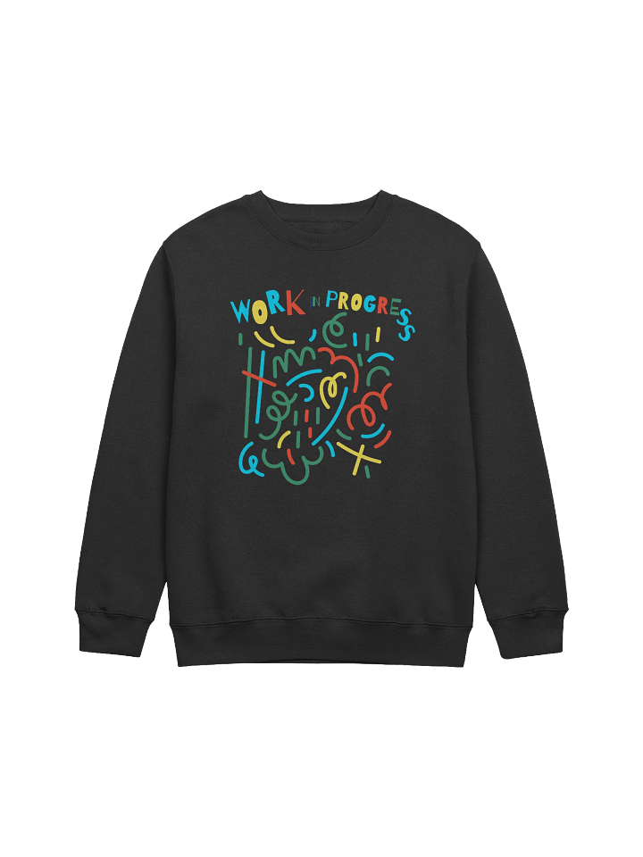 Work in Progress Crewneck (Black) product image (1)