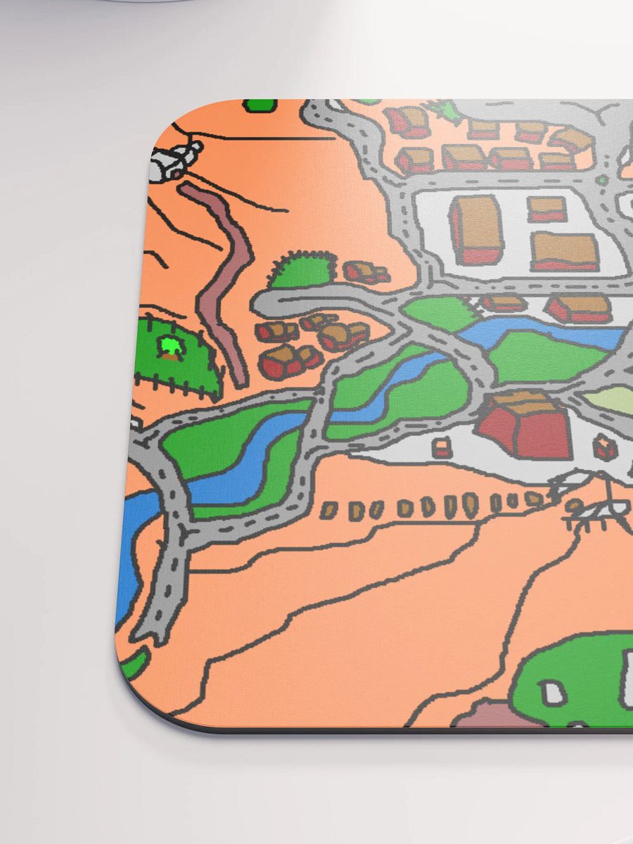 Town Map on a Mouse Pad product image (6)
