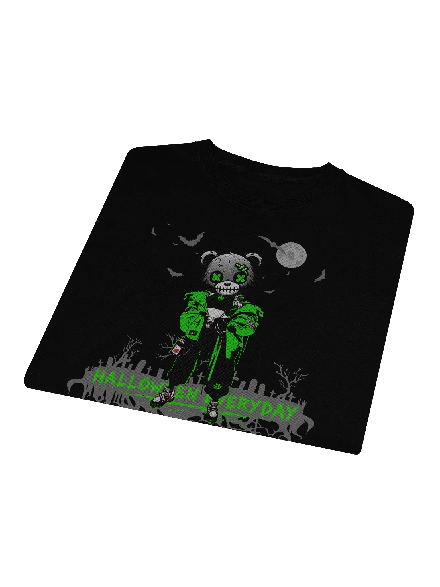 Halloween Everyday Spooky Bear Unisex Long Sleeve T-Shirt product image (3)
