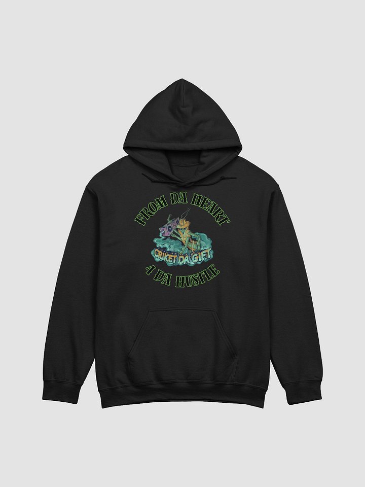 Criket Da Gift “From Da Heart, 4 Da Hustle” Signature HoodieLevel up your everyday style and rep your journey with the Criket Da Gift “From Da Heart, 4 Da Hustle” Signature Hoodie. This classic Gildan product image (3)