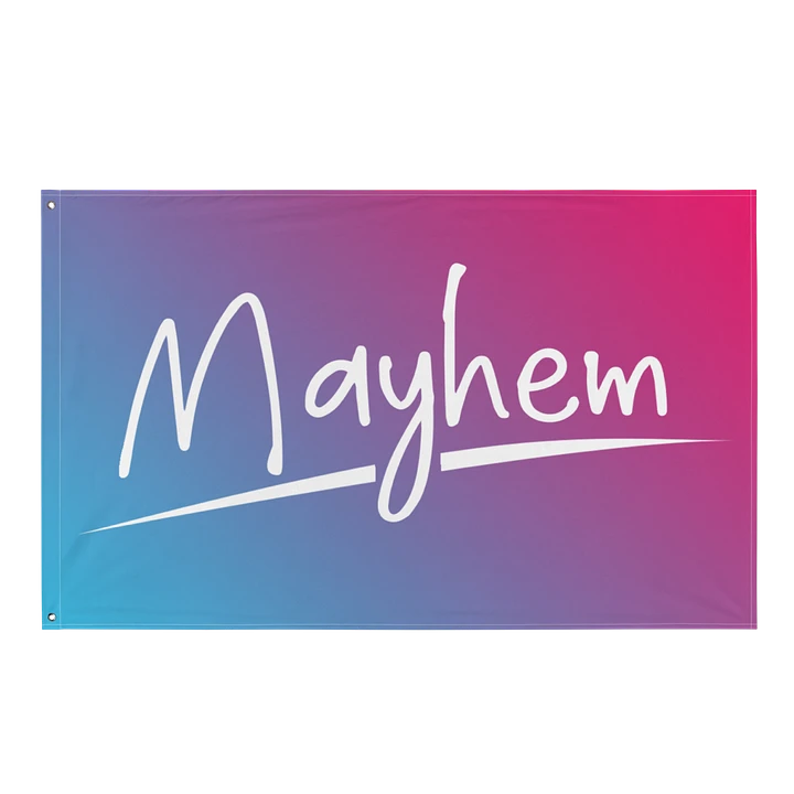 Mayhem Signature Flag product image (1)