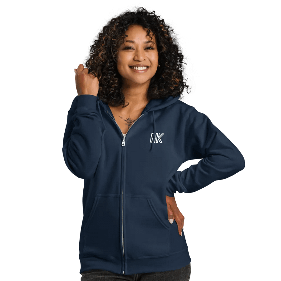 FTR White - Zip-up Hoodie product image (7)