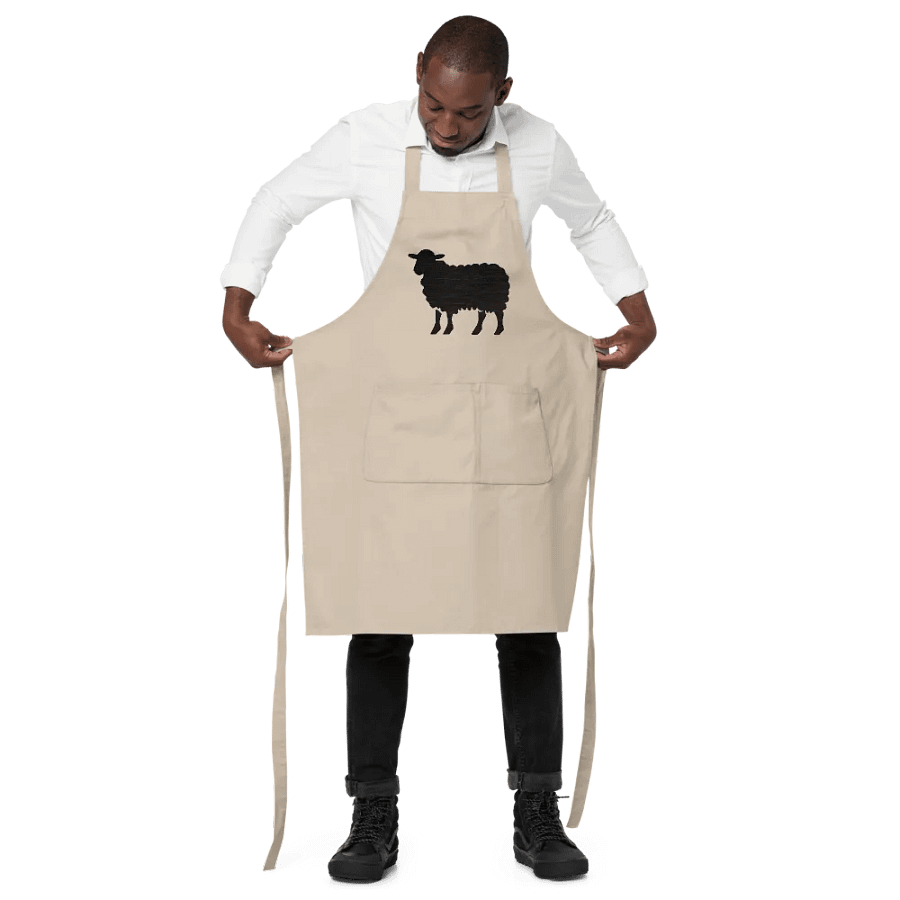 Black Sheep Cotton Twill Apron product image (4)
