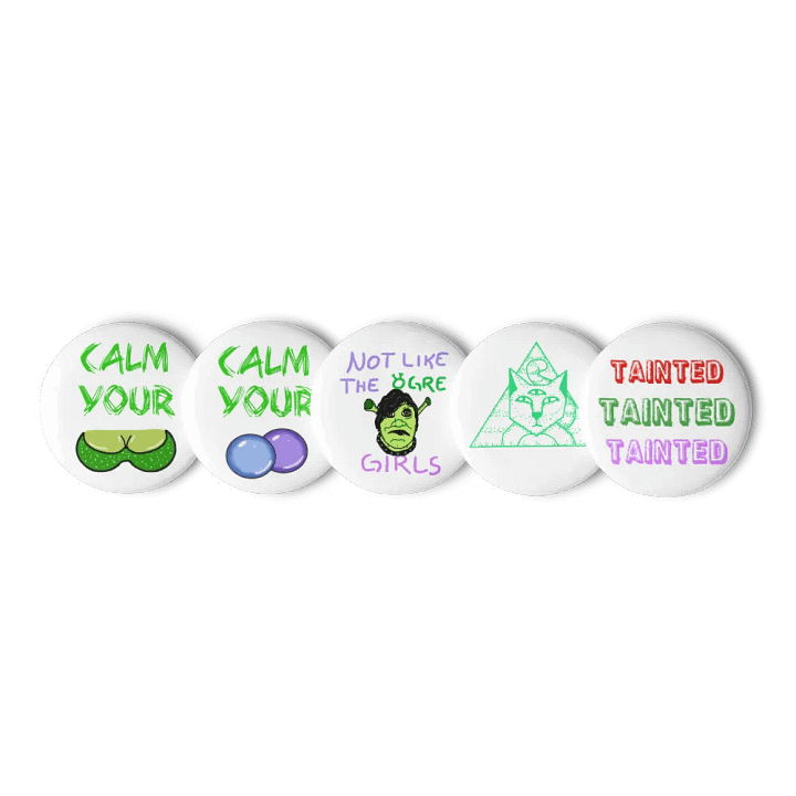 Tainted by Jextlevel pins product image (2)
