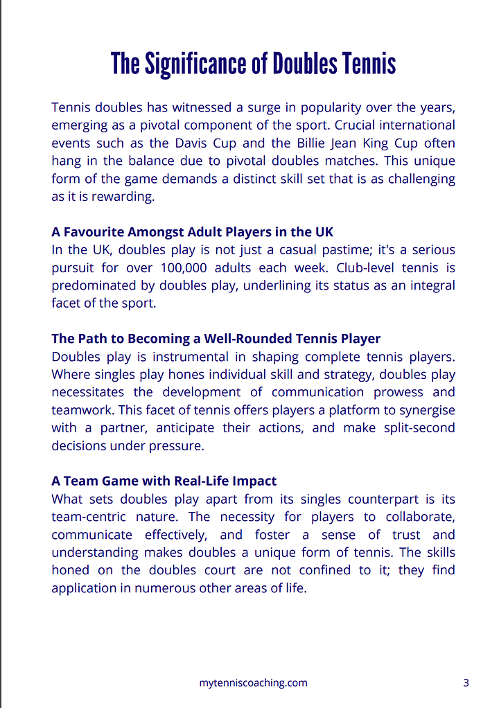 Mastering Doubles product image (2)