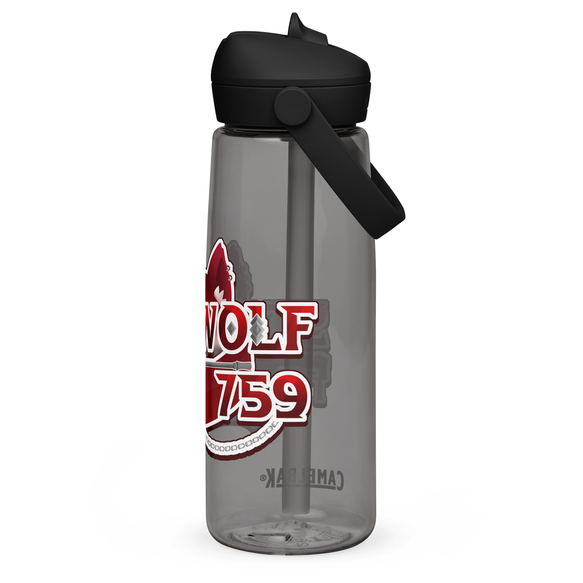 Star logo water bottle product image (2)