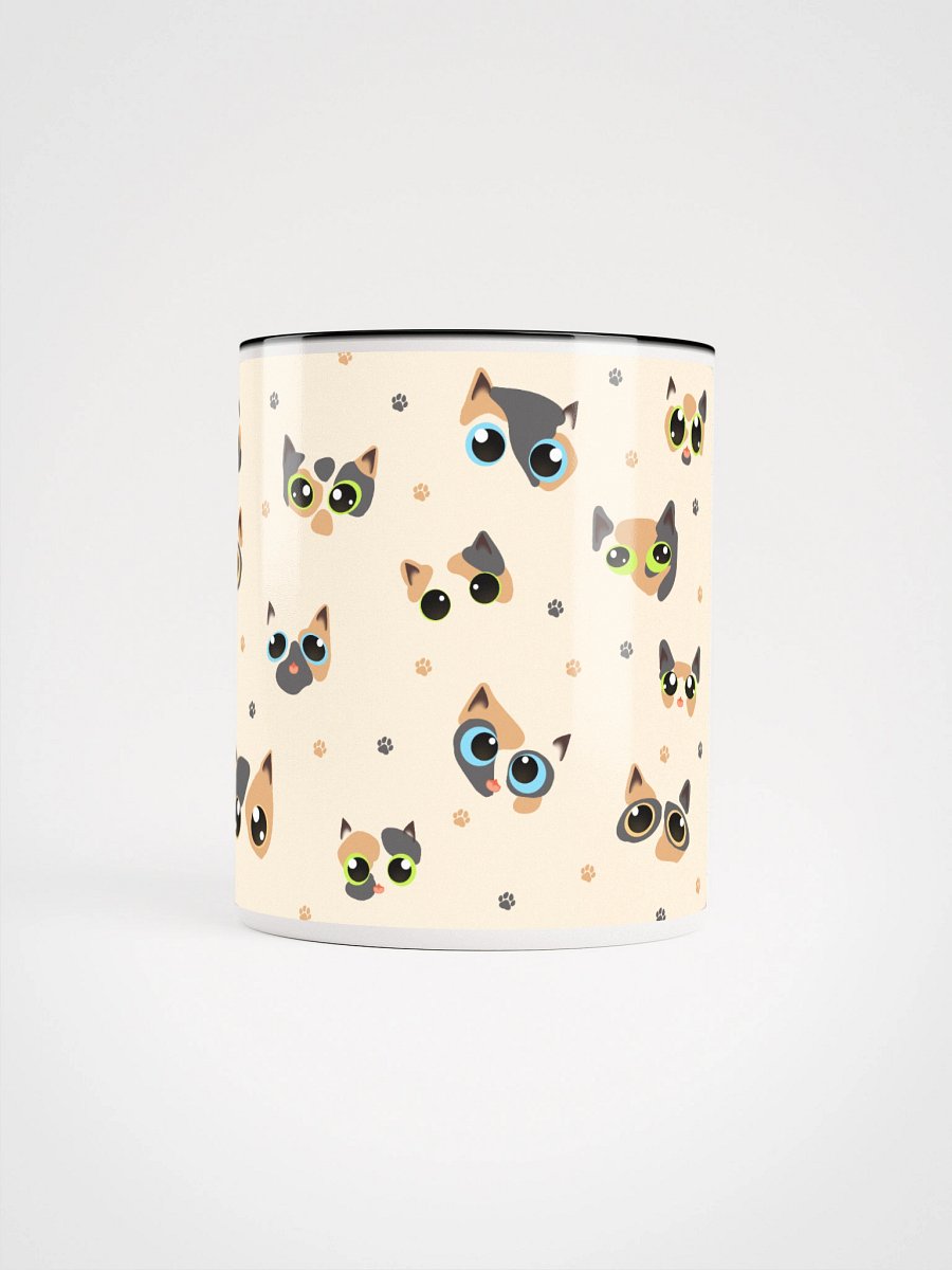 Calico Cat Faces (Multicolor Eyes) Mug product image (5)