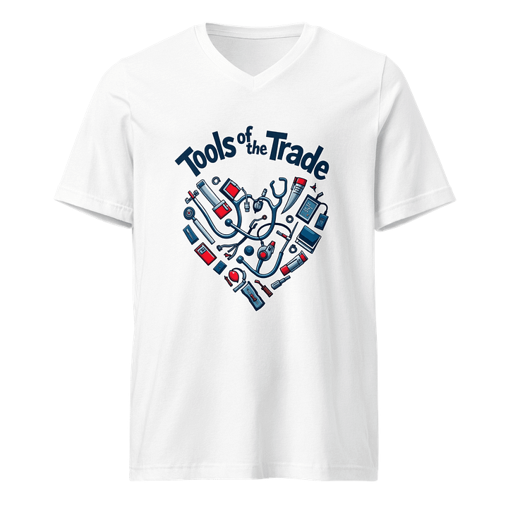 Heartbeat Tools V-Neck T-Shirt product image (1)