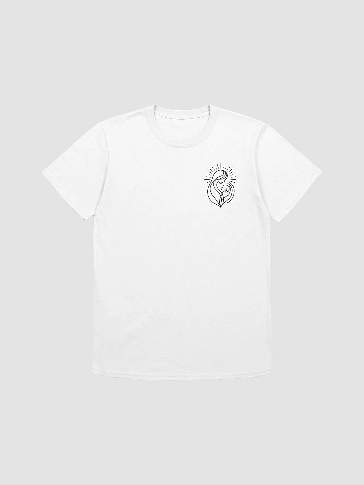 Minimalist Line Art Mother and Baby T-Shirt product image (2)