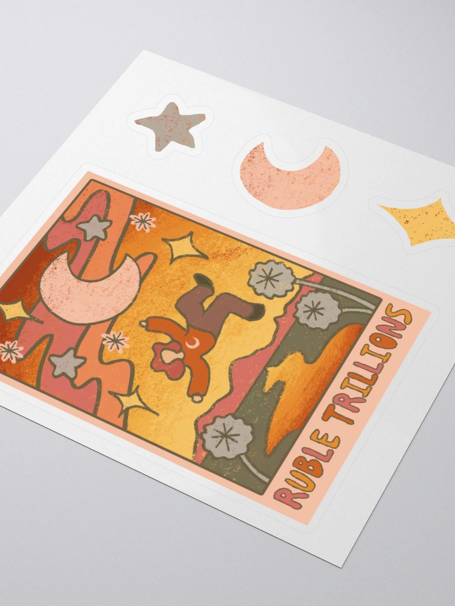The Moon + Celestial Sticker Set product image (9)