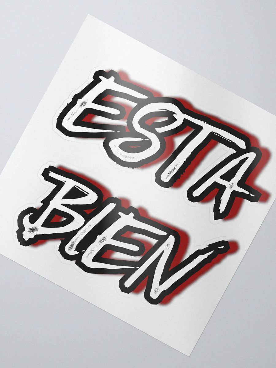 ESTA BIEN Sticker product image (2)