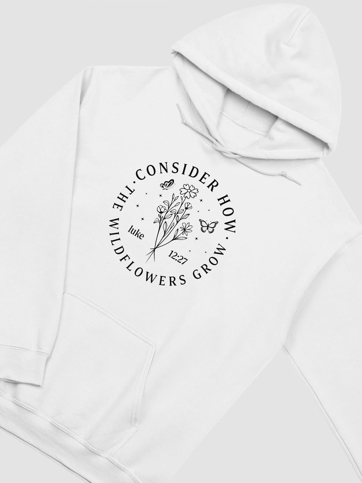 Consider How the Wildflowers Grow Adventure Hoodie product image (4)