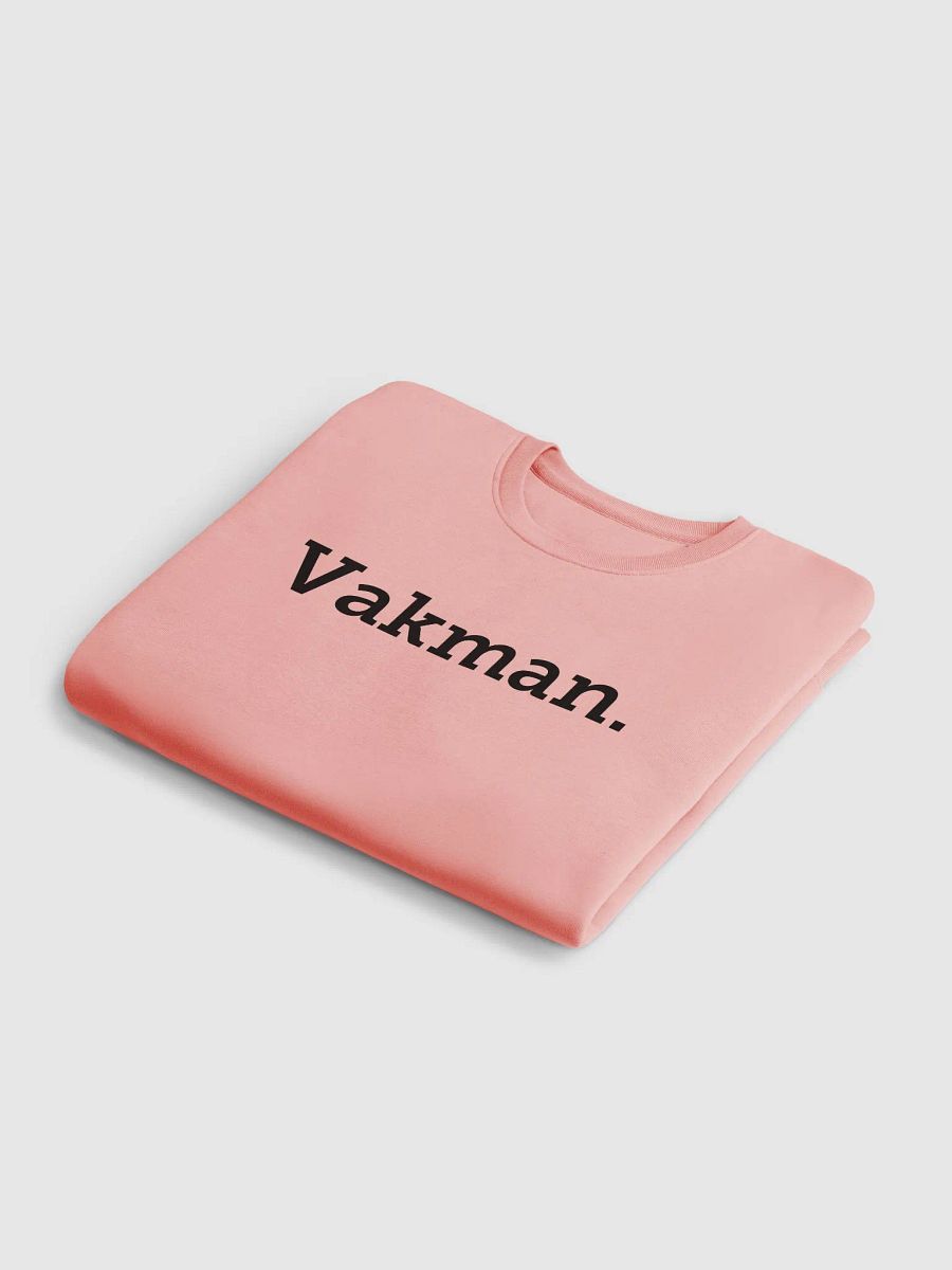 Vakman - Eco Sweatshirt (black text) product image (11)